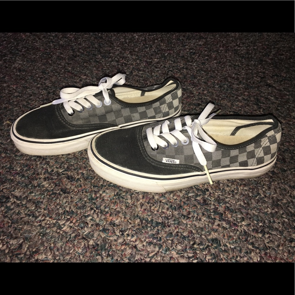 Checkered Vans